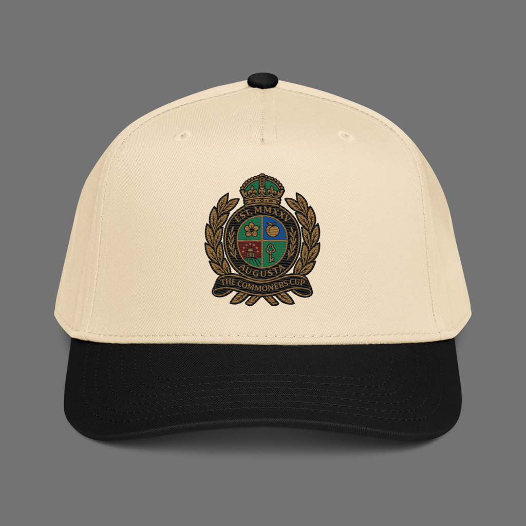 Bored Caddy x Commoners Cup Black Bill Hat