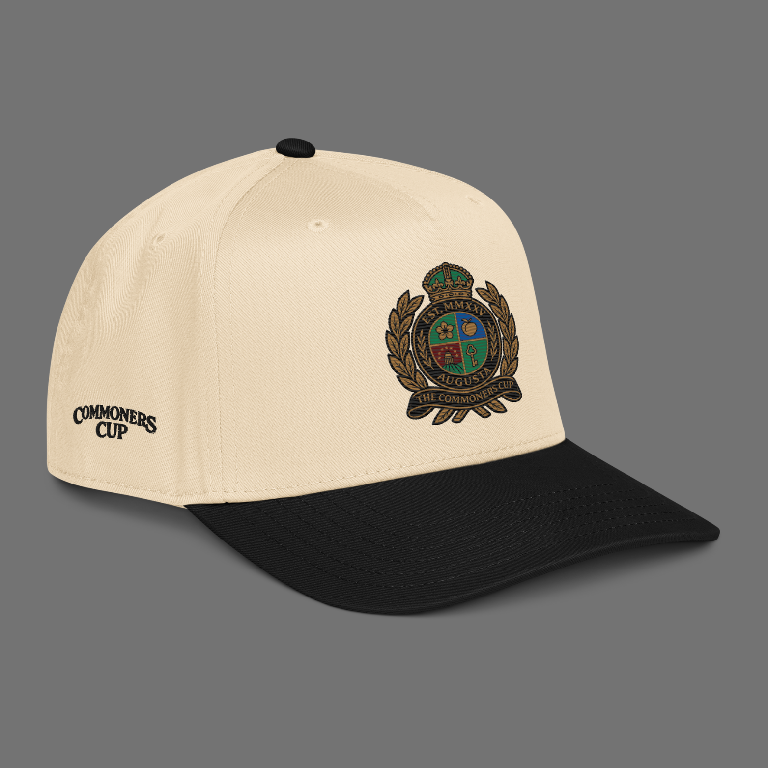 Bored Caddy x Commoners Cup Black Bill Hat