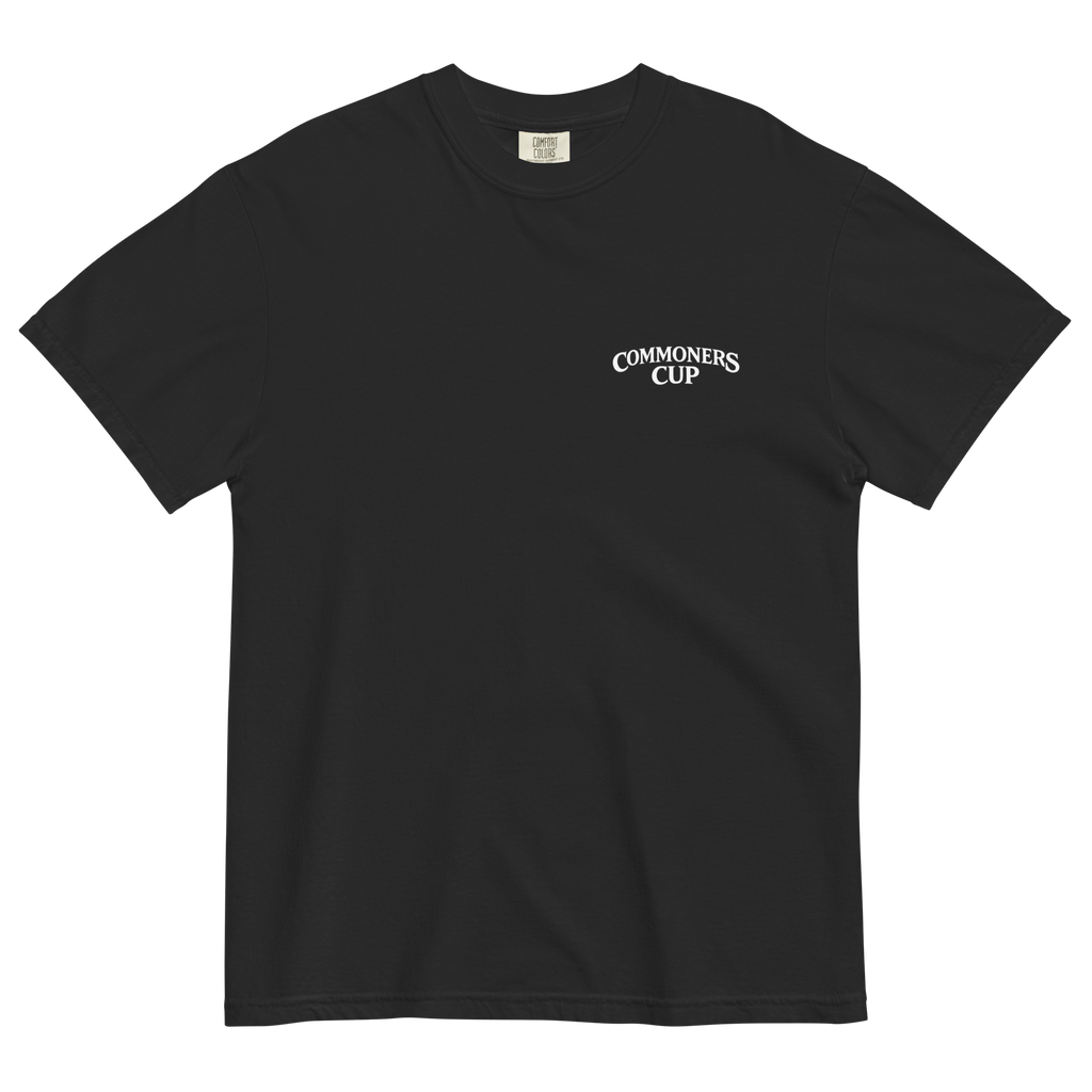 Black Bored Caddy x Commoners Cup Crest T-Shirt
